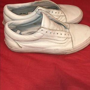 Leather Mint Color Vans